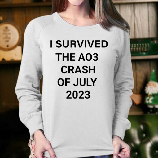 I Survived The Ao3 Crash Of July 2023 Shirt