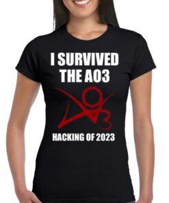 I Survived The Ao3 Hacking Of 2023 Shirt I Survived The Ao3 Hacking Of 2023 Shirt