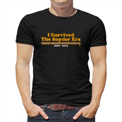 I Survived The Snyder Era T-shirt