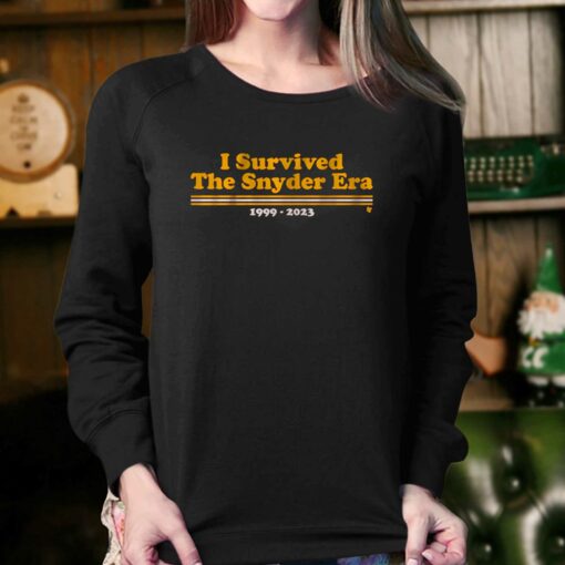 I Survived The Snyder Era T-shirt