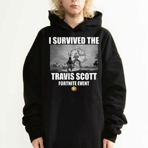 I Survived The Travis Scott Fortnite Event Shirt