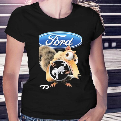 Ice Scrat Hug Bronco Logo Shirt