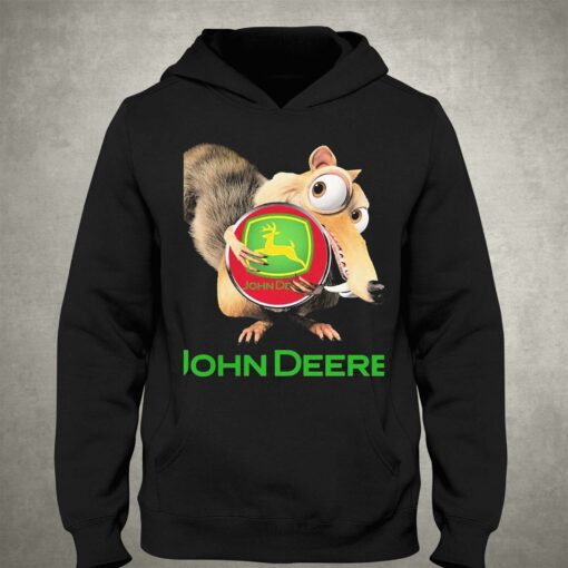 Ice Scrat Hug John Deere Logo Shirt