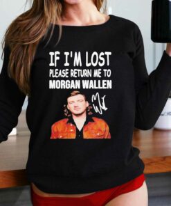 If Im Lost Please Return Me To Morgan Wallen Shirt If Im Lost Please Return Me To Morgan Wallen Shirt
