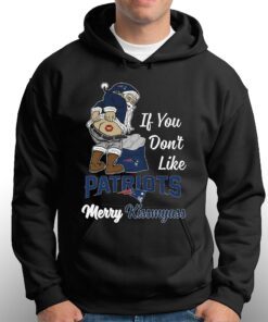 If You Dont Like Patriots Merry Kissmyass Unisex T shirt 3