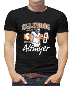 Illinois Fighting Illini Football Luke Altmyer Shirt Illinois Fighting Illini Football Luke Altmyer Shirt