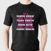 Im A Cancer Kickin Pink Wearing Tough Fighting Scar Ridden Shirt