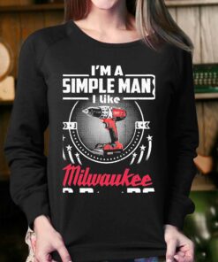 Im A Simple Man I Like Milwaukee Logo And Boobs Shirt 3 Im A Simple Man I Like Milwaukee Logo And Boobs Shirt 4