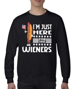 Im Just Here For The Wienerd Shirt 4