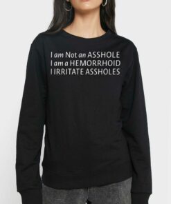 I'm Not An Asshole Shirt I'm A Hemorrhoid I Irritate Assholes Shirt 3 Im Not An Asshole Shirt Im A Hemorrhoid I Irritate Assholes Shirt 4
