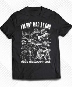 I’m Not Mad At God Just Disappointed Shirt I’m Not Mad At God Just Disappointed Shirt