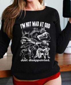 I’m Not Mad At God Just Disappointed Shirt