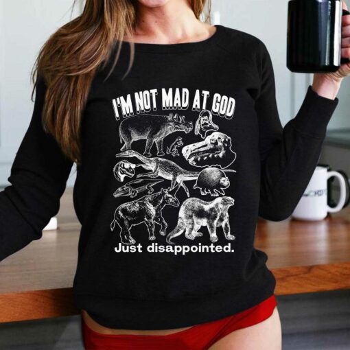 I’m Not Mad At God Just Disappointed Shirt