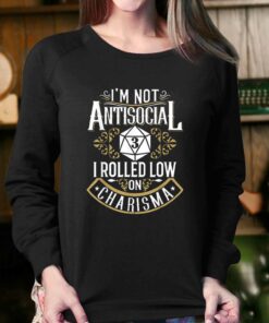 Im not antisocial funny antisocial t shirt 4