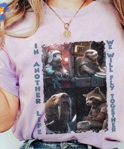 In Another Life We Will Fly Together Comfort Color Shirt
