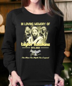 In Loving Memory Of Taylor Hawkins 1972 2023 The Man the Myth the Legend Signature Shirt 4