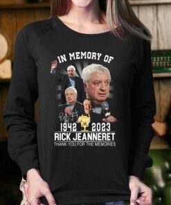 In Memory Of 1942 2023 Rick Jeanneret Thank You For The Memories T shirt 4