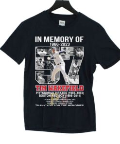 In Memory Of 1966-2023 Tim Wakefield Thank You For The Memories T-shirt