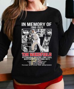 In Memory Of 1966-2023 Tim Wakefield Thank You For The Memories T-shirt