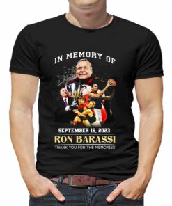 In Memory Of September 16 2023 Ron Barassi Thank You For The Memories T-shirt In Memory Of September 16 2023 Ron Barassi Thank You For The Memories T-shirt