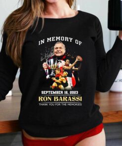 In Memory Of September 16 2023 Ron Barassi Thank You For The Memories T-shirt