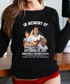 In Memory Of September 26 2023 Limited Edition 2023 Brooks Robinson T-shirt In Memory Of September 26 2023 Limited Edition 2023 Brooks Robinson T-shirt
