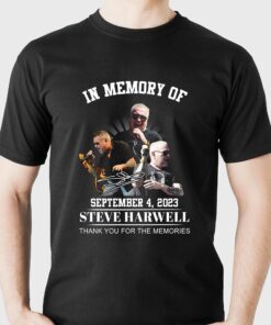 In Memory Of September 4 2023 Steve Harwell Thank You For The Memories T-shirt In Memory Of September 4 2023 Steve Harwell Thank You For The Memories T-shirt