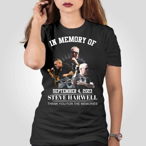 In Memory Of September 4 2023 Steve Harwell Thank You For The Memories T-shirt