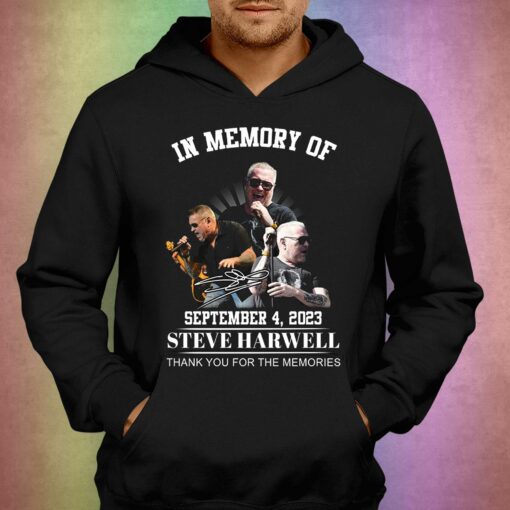 In Memory Of September 4 2023 Steve Harwell Thank You For The Memories T-shirt