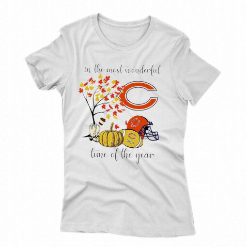 In The Most Wonderful Time Of The Year Chicago Bears Thanksgiving Shirt