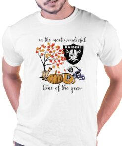 In The Most Wonderful Time Of The Year Las Vegas Raiders Shirt In The Most Wonderful Time Of The Year Las Vegas Raiders Shirt