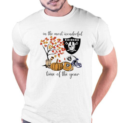 In The Most Wonderful Time Of The Year Las Vegas Raiders Shirt