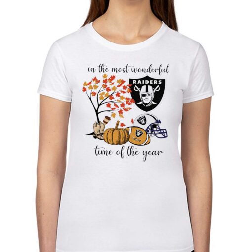 In The Most Wonderful Time Of The Year Las Vegas Raiders Shirt