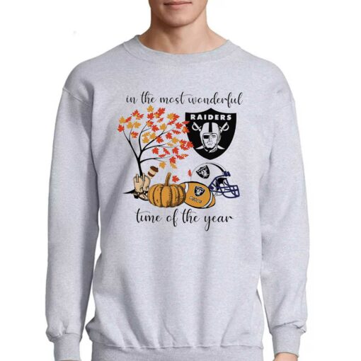 In The Most Wonderful Time Of The Year Las Vegas Raiders Shirt