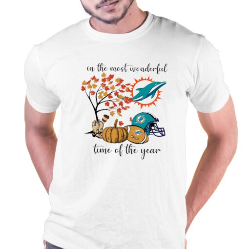 In The Most Wonderful Time Of The Year Miami Dolphins Shirt