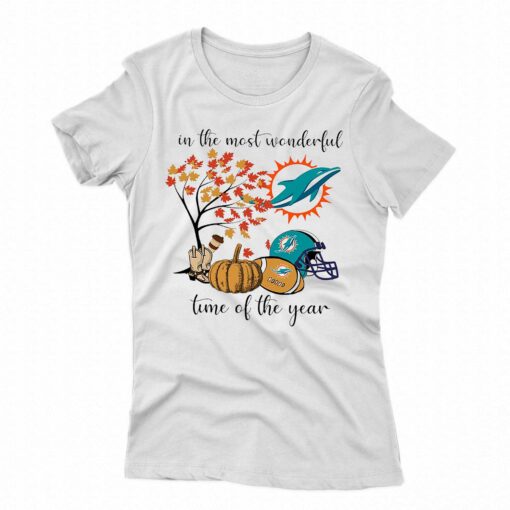 In The Most Wonderful Time Of The Year Miami Dolphins Shirt