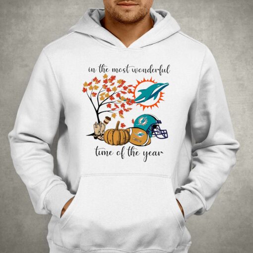 In The Most Wonderful Time Of The Year Miami Dolphins Shirt