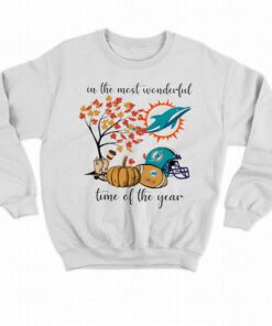In The Most Wonderful Time Of The Year Miami Dolphins Shirt 4