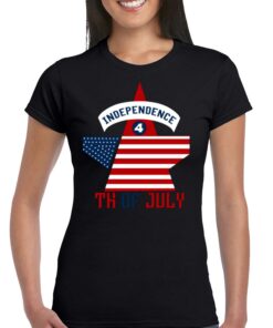 Independence America Star Day 4th July T-shirt