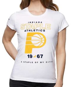 Indiana Pacers Nba X Staple Home Team T-shirt Indiana Pacers Nba X Staple Home Team T-shirt
