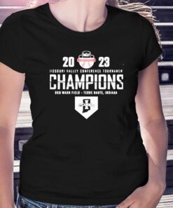 Indiana State Baseball Next Level Unisex 2023 Mvc Tournament Champions Shirt Indiana State Baseball Next Level Unisex 2023 Mvc Tournament Champions Shirt