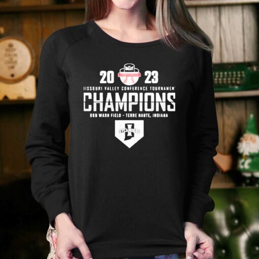 Indiana State Baseball Next Level Unisex 2023 Mvc Tournament Champions Shirt