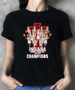 Indiana Womens Basketball 2022-2023 Big Ten Champions Caricature Shirt Indiana Womens Basketball 2022-2023 Big Ten Champions Caricature Shirt