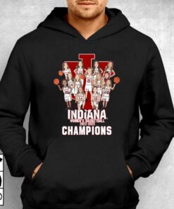 Indiana Womens Basketball 2022-2023 Big Ten Champions Caricature Shirt 2 Indiana Womens Basketball 2022 2023 Big Ten Champions Caricature Shirt 3