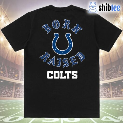 Indianapolis Colts Born X Raised Unisex T-shirt