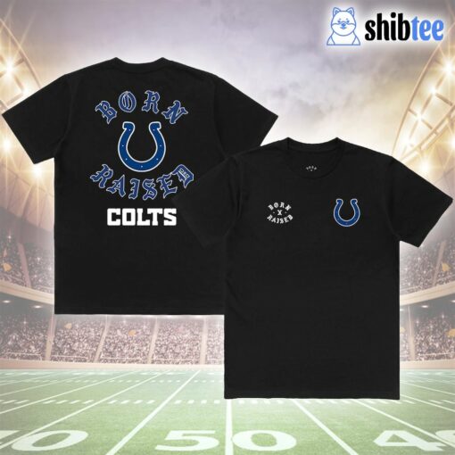 Indianapolis Colts Born X Raised Unisex T-shirt