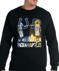 Indianapolis Colts – Indiana Pacers T-shirt 3 Indianapolis Colts Indiana Pacers T shirt 4