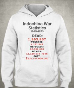 Indochinna War Statistics 1965-1973 Dead 1993807 T-shirt 2 Indochinna War Statistics 1965 1973 Dead 1993807 T shirt 3