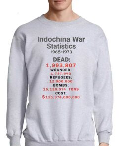 Indochinna War Statistics 1965-1973 Dead 1993807 T-shirt 3 Indochinna War Statistics 1965 1973 Dead 1993807 T shirt 4