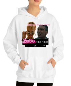 Inside You Are Two Wolves Barbieheimer T shirt 3